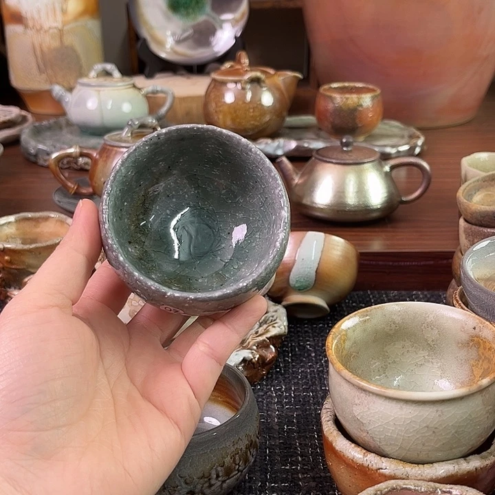 柴烧粗陶满玉化窑宝微瑕福利