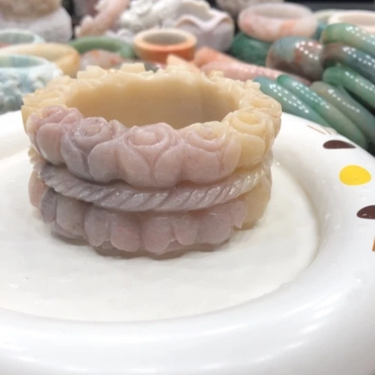 未镶嵌石英质玉珠宝半成品宝