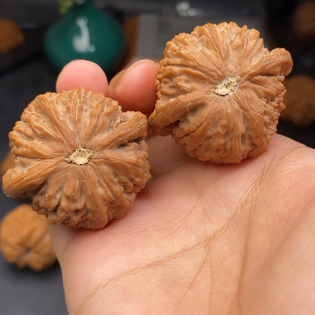 文玩核桃把件?****?金麒麟全品40