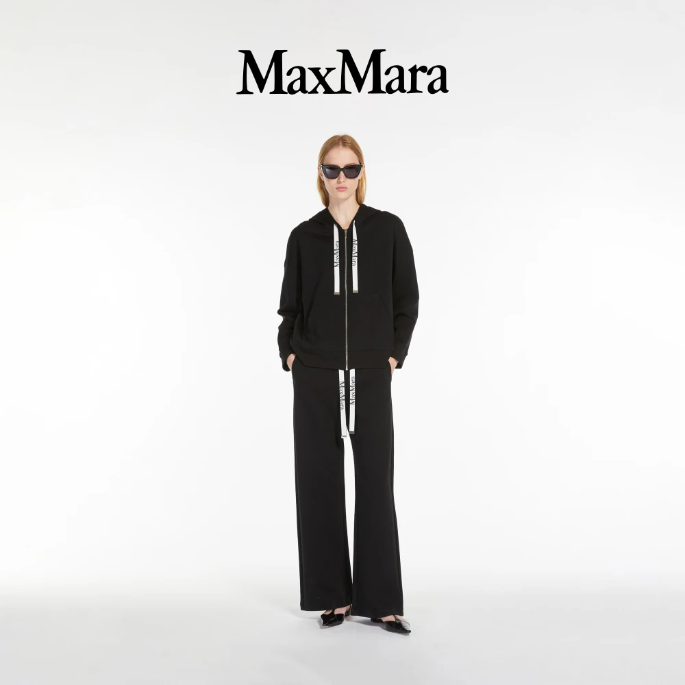 MaxMara 【国现 专柜3600】女士运动连帽卫衣 Jour 007