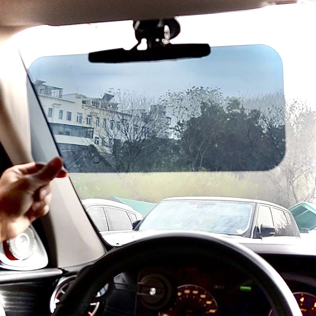 汽车防远光灯日夜两用车载遮阳板司机护目镜开车防眩目遮光神器