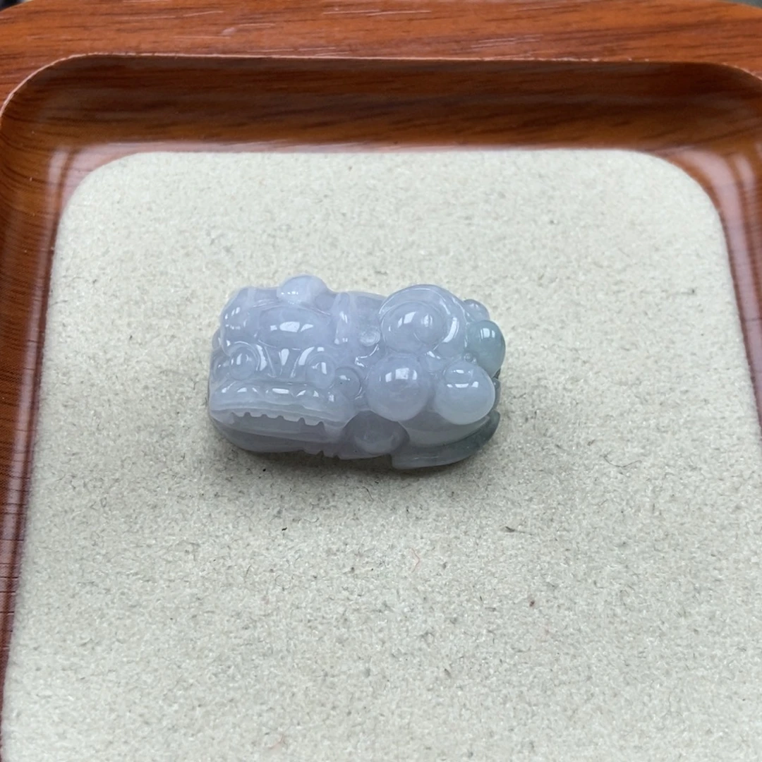 翡翠未镶嵌颈饰霸王貔貅手链