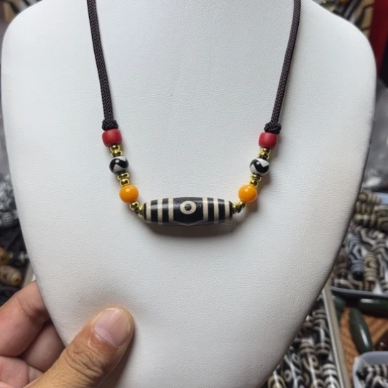 玛瑙/玉髓颈饰未镶嵌不***头