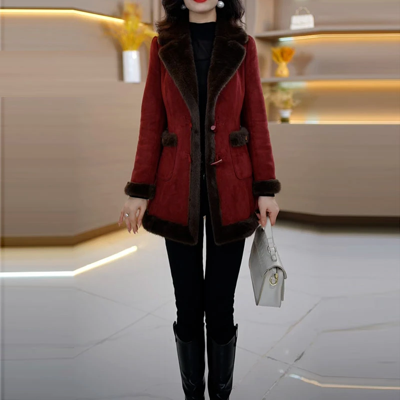 2025冬季新款A3643外套休闲千鸟格简约秋冬短款修身常保暖韩版