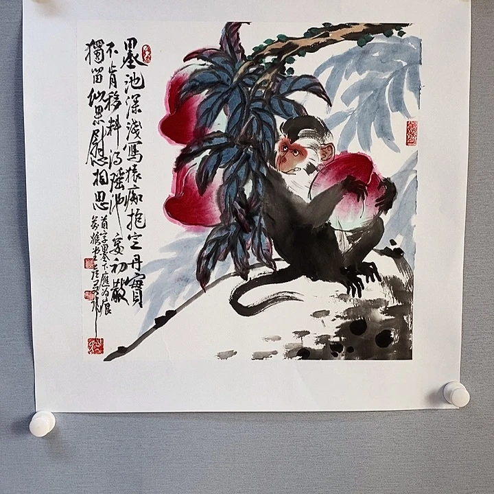 国画亲笔手绘原创