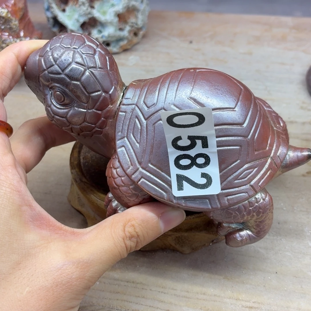 陶园柴烧精品高货582裂纹