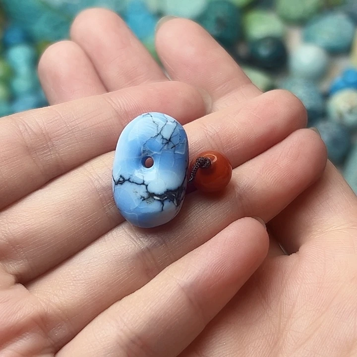 南红玛瑙未镶嵌颈饰