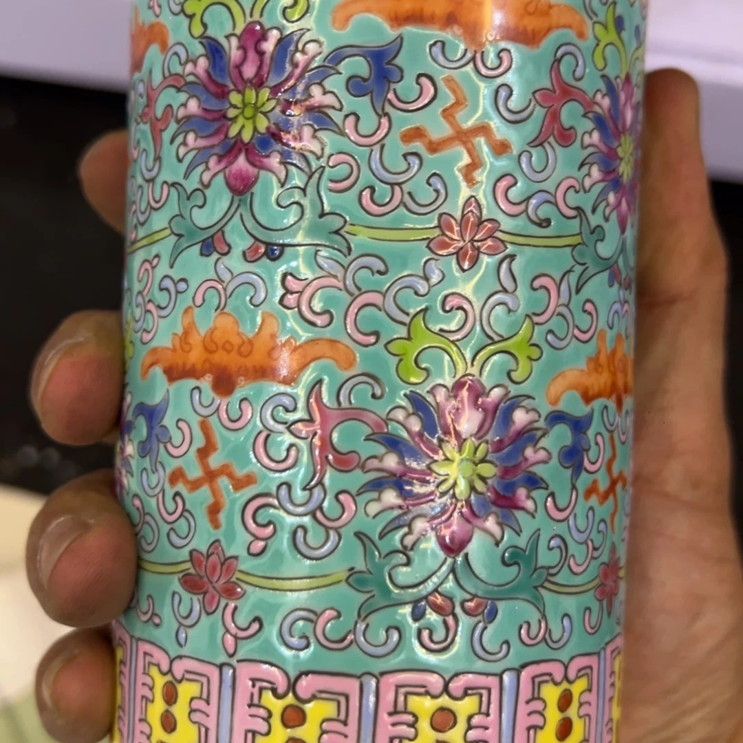 旧***光瓷片瓷器摆件、茶室雅器