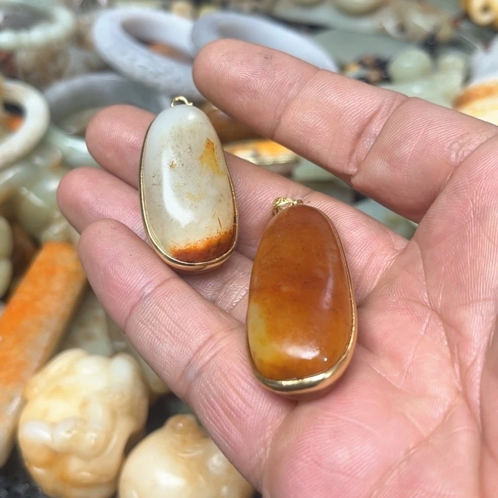 和田玉挂件未镶嵌