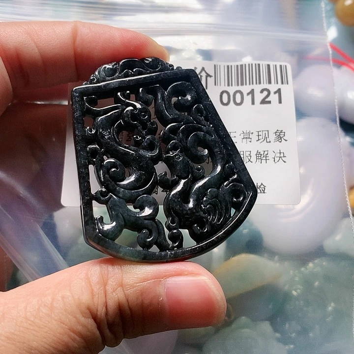 颈饰未镶嵌翡翠00000121