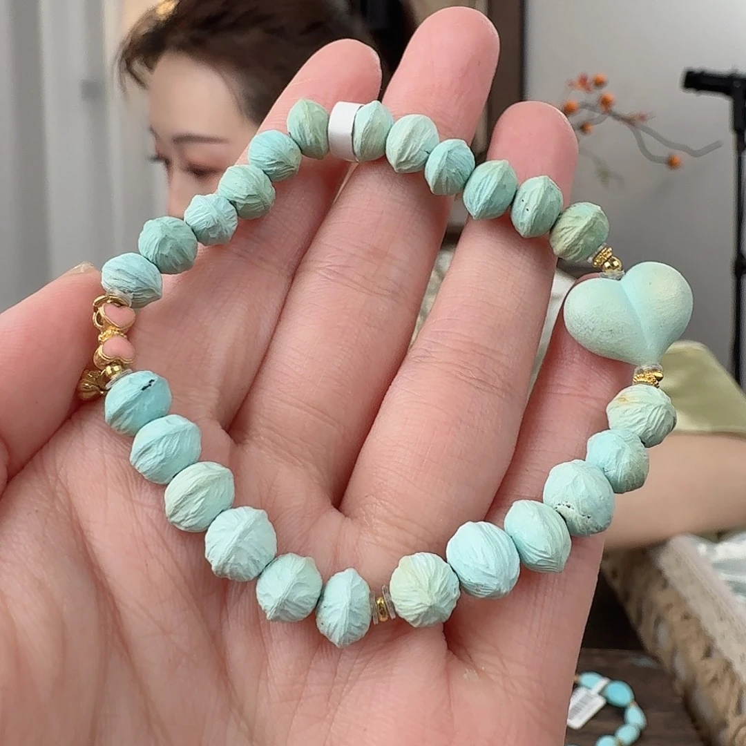 绿松石未镶嵌珠宝半成品