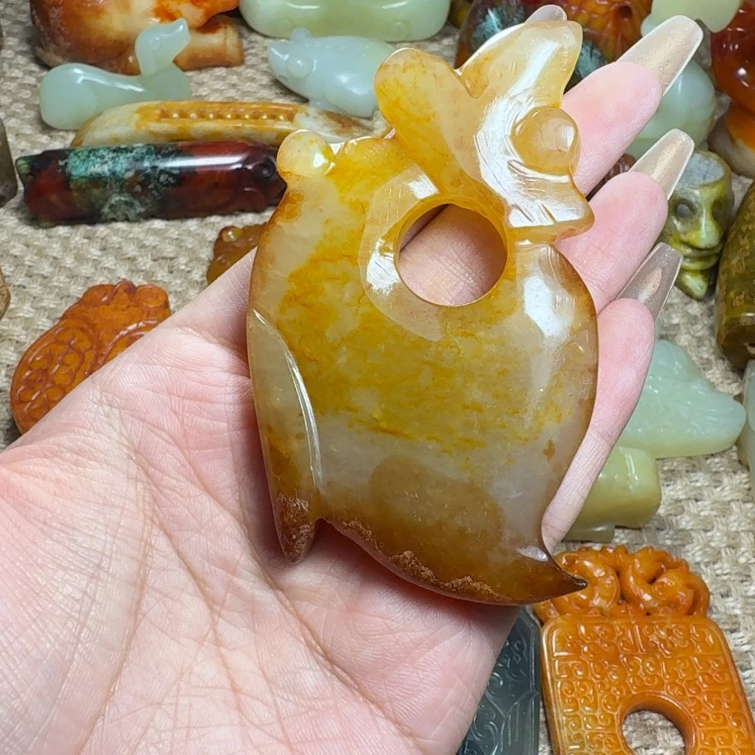 吊坠白玉菩提挂件