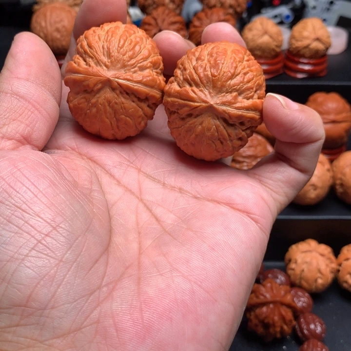 把件桃核蚂*野生小手捻