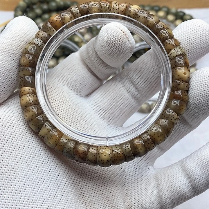 手串星月菩提8.5mm糯冰火烧云大肠A5