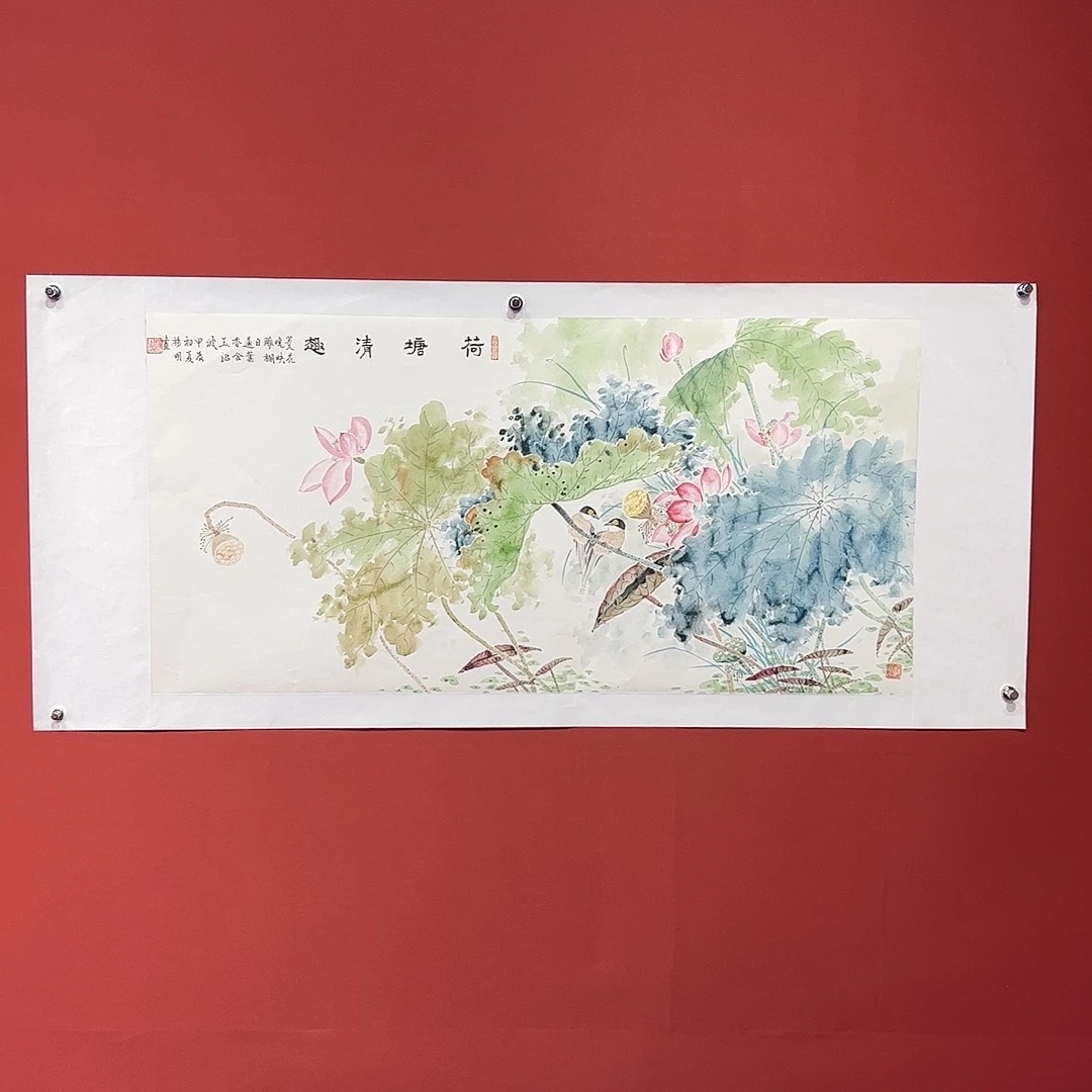 国画杨明画家作品