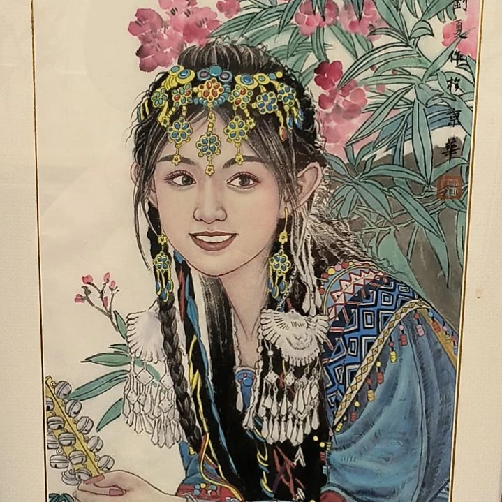 国画人物画作精品