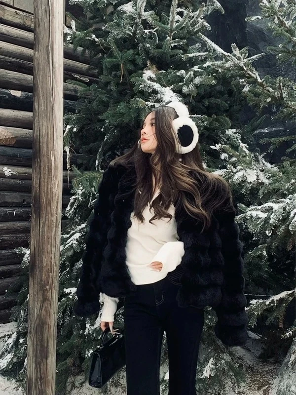 小香风短款宽松加厚韩版秋冬冬季女装6728