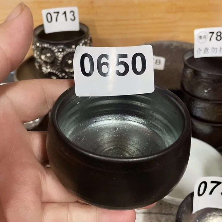 陶杯子柴烧纯手工650
