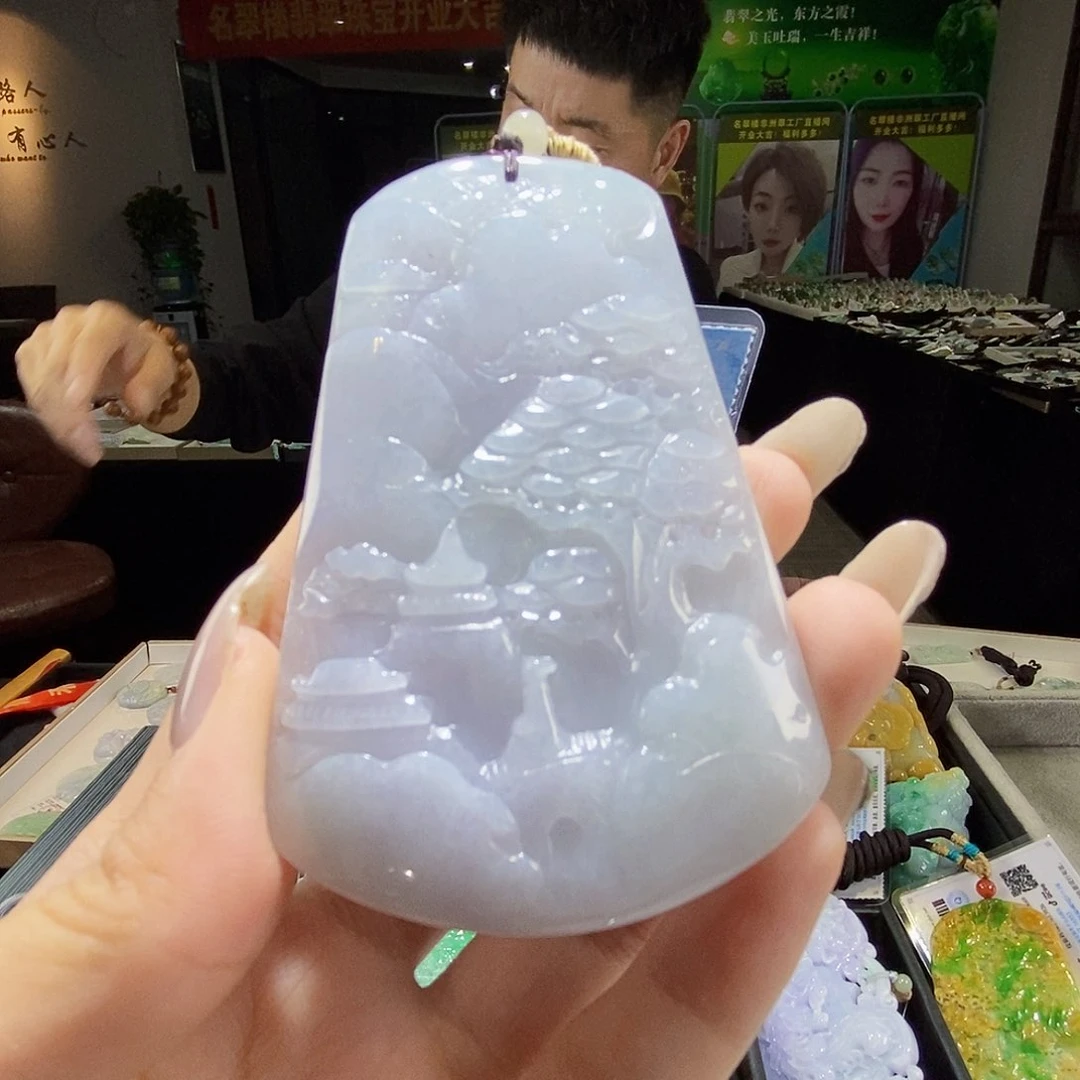 颈饰未镶嵌翡翠翡翠