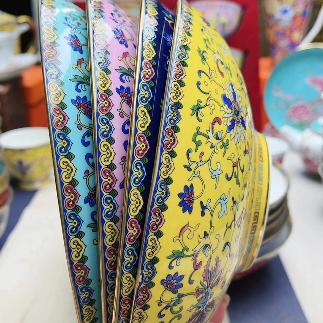 【闪购商品】珐琅8寸4个…………