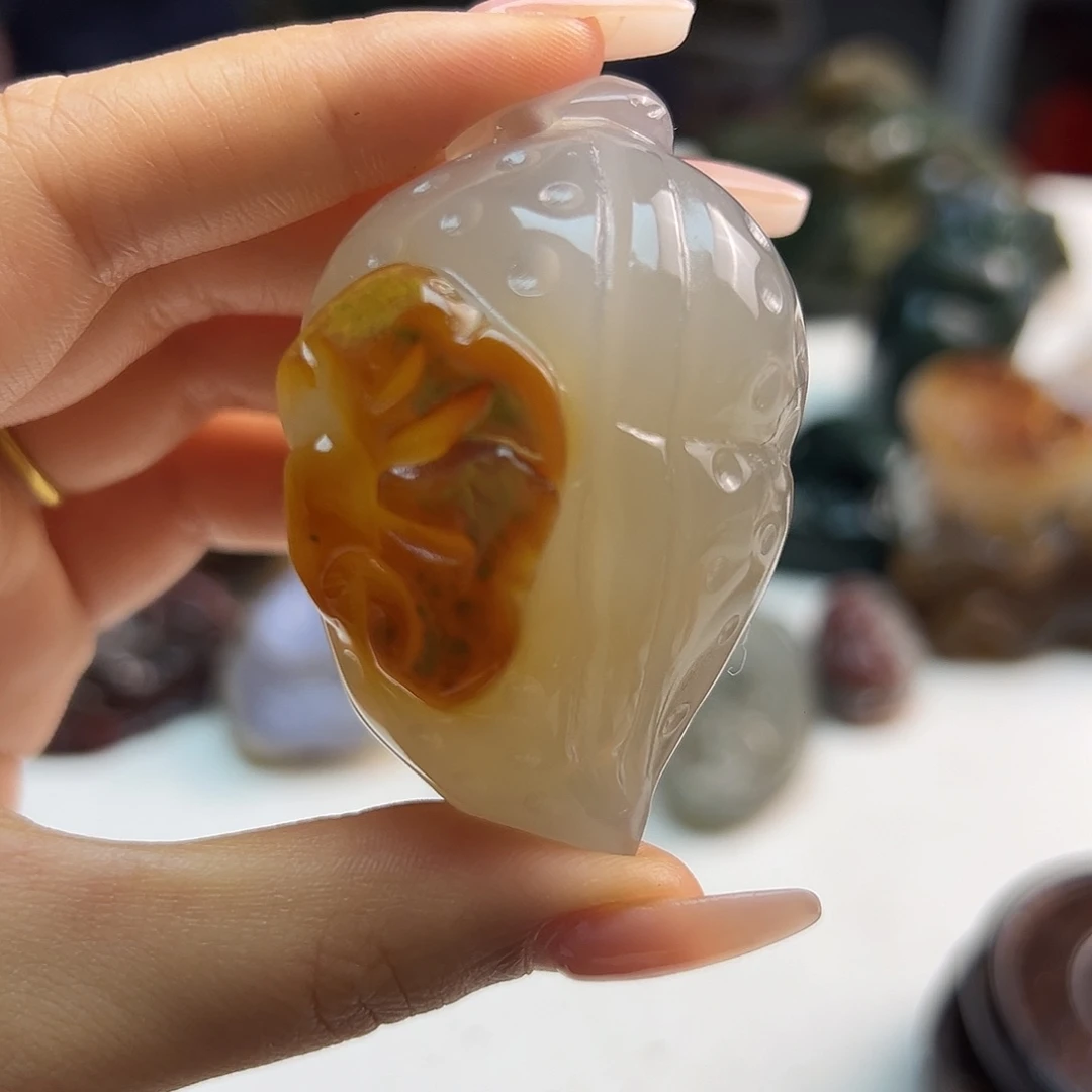 玛瑙/玉髓未镶嵌颈饰