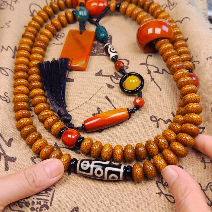 星月菩提吊坠晨**华脖挂