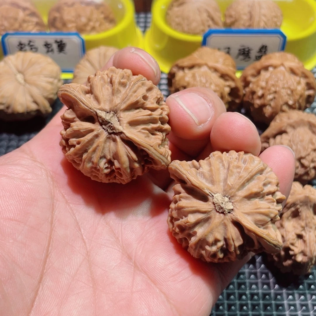 轩***P吊坠文玩核桃45宫灯不退不换