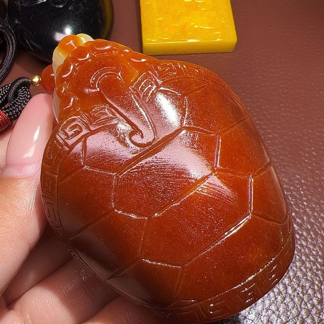 用***9和田玉未镶嵌颈饰