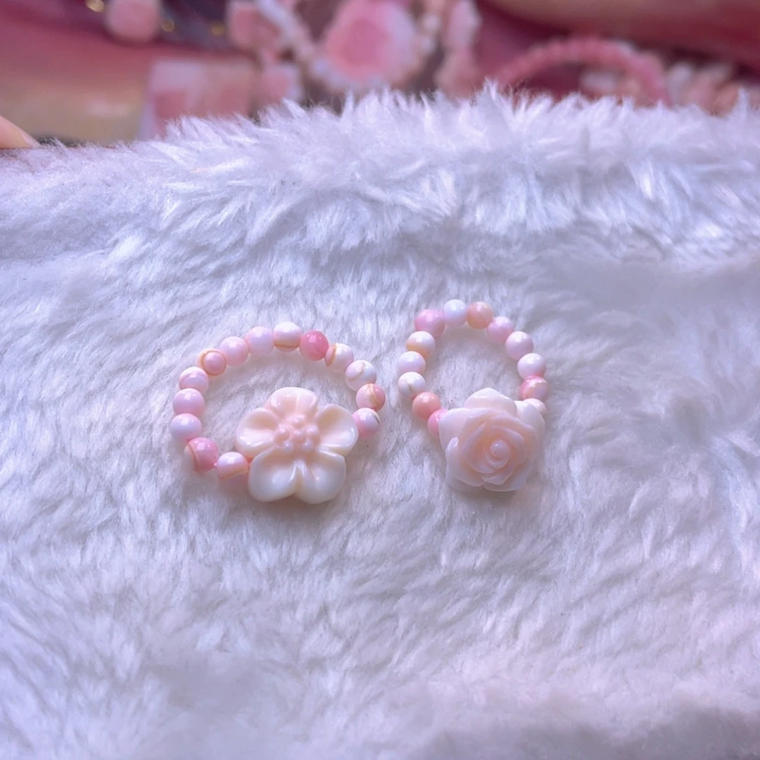 合金查罗石手绳福利两个戒指折后价编号100