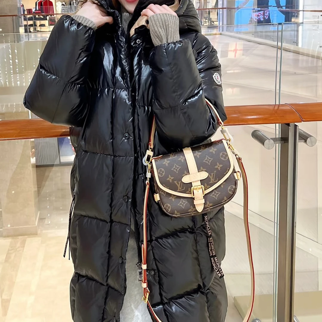 99新 LouisVuitton/路易威登 双子星bb老花单肩包 芯片款 /07940