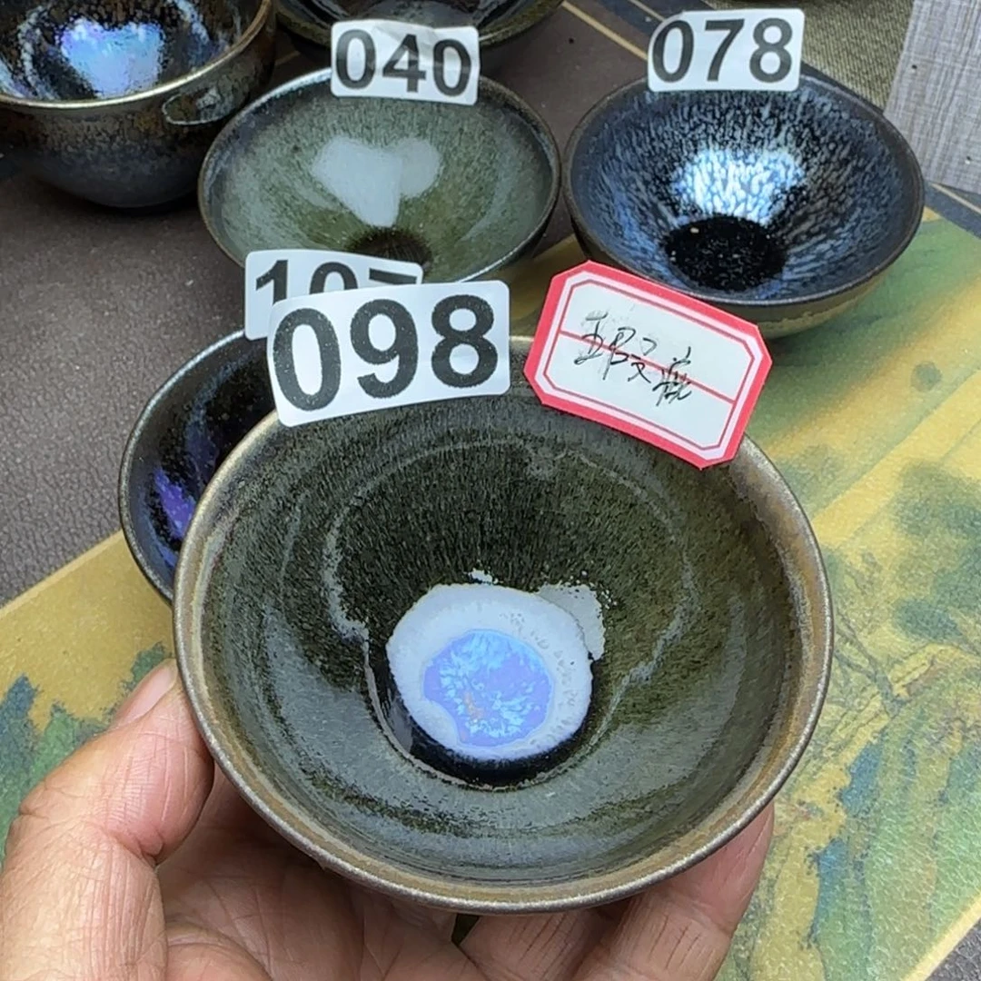 茶盏建阳建盏主人杯龙窑柴烧