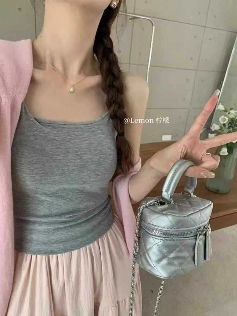 307百搭修身显瘦吊带背心