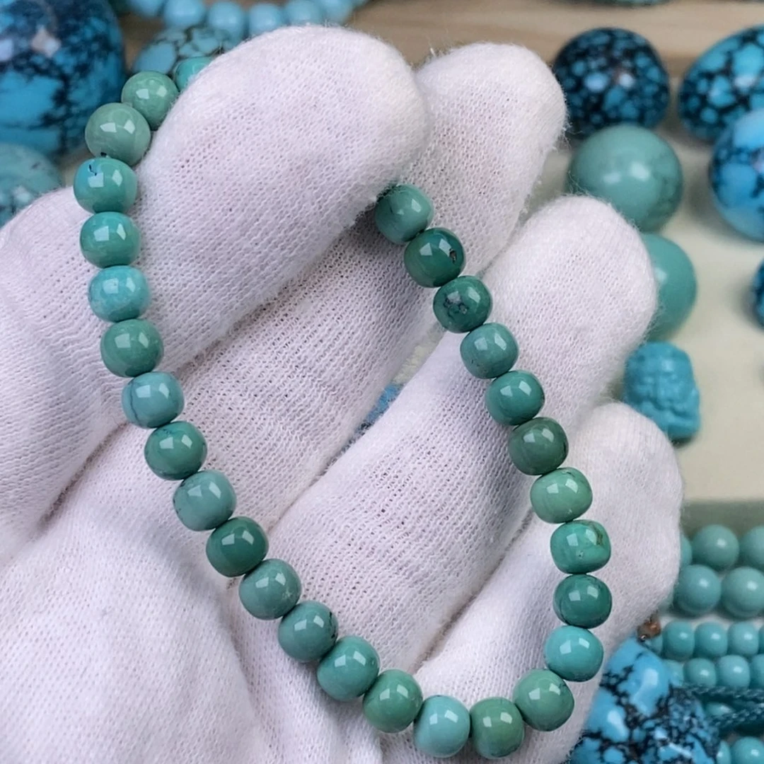 绿松石6mm老型未镶嵌