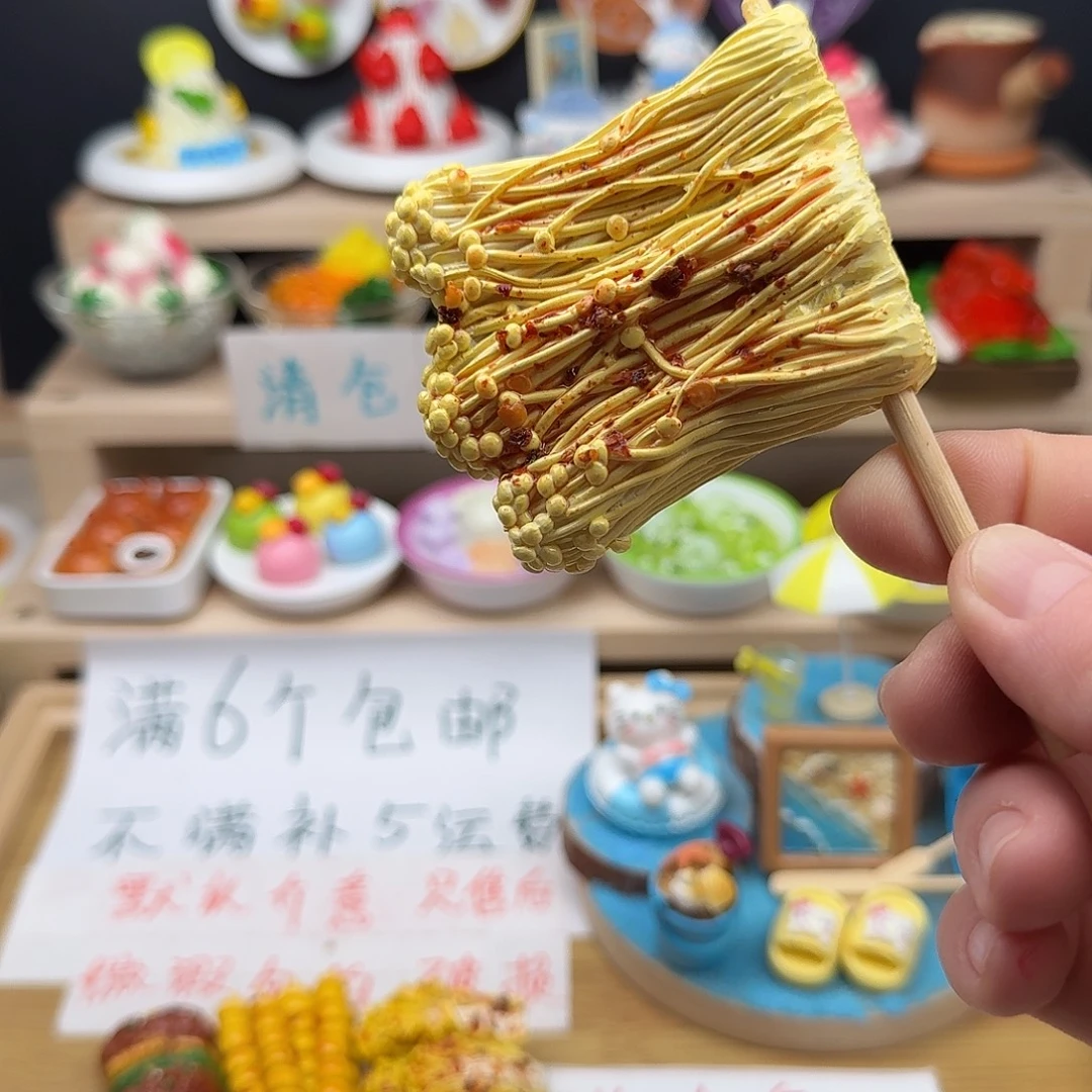 树脂食玩冰箱贴 凭开箱视频售后