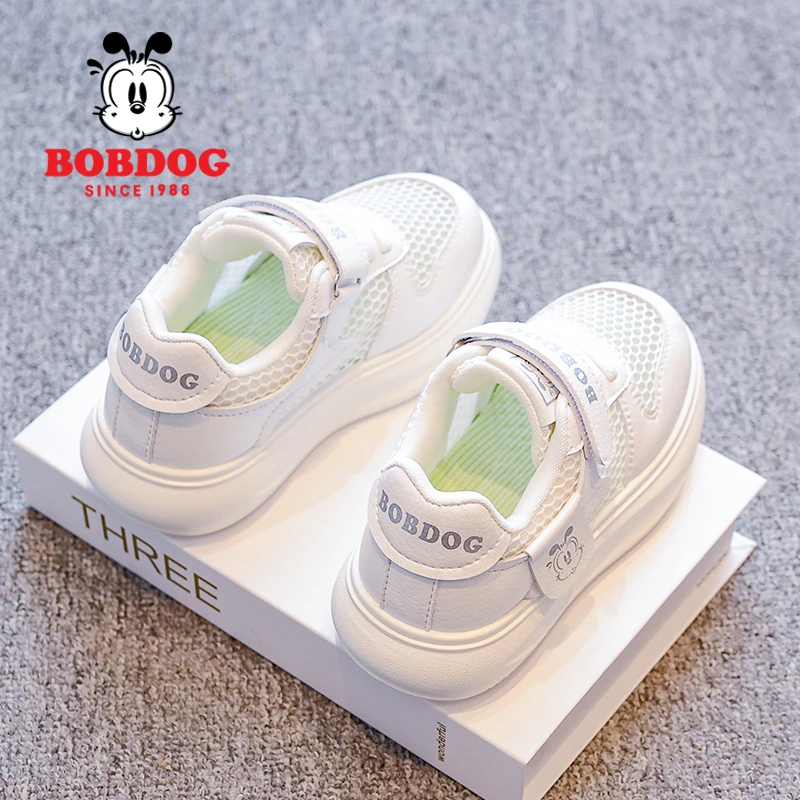 巴布豆61儿童节小白鞋男孩夏季休闲鞋子六一礼物毕业演出透气板鞋