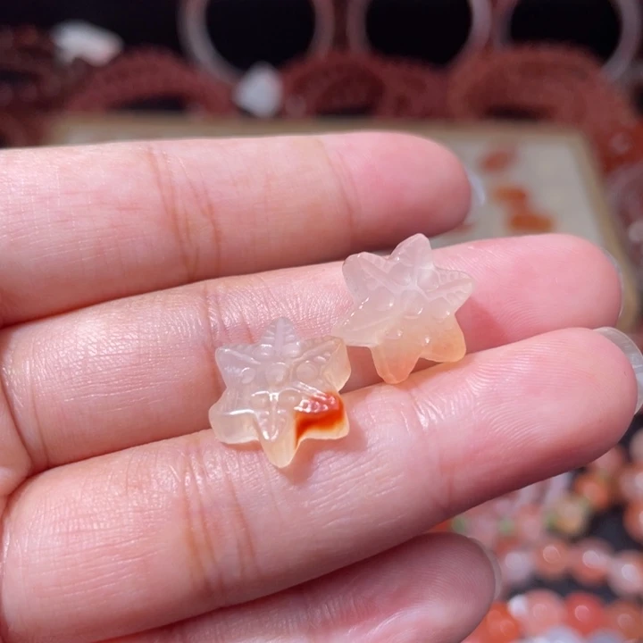 南红玛瑙未镶嵌雪花901