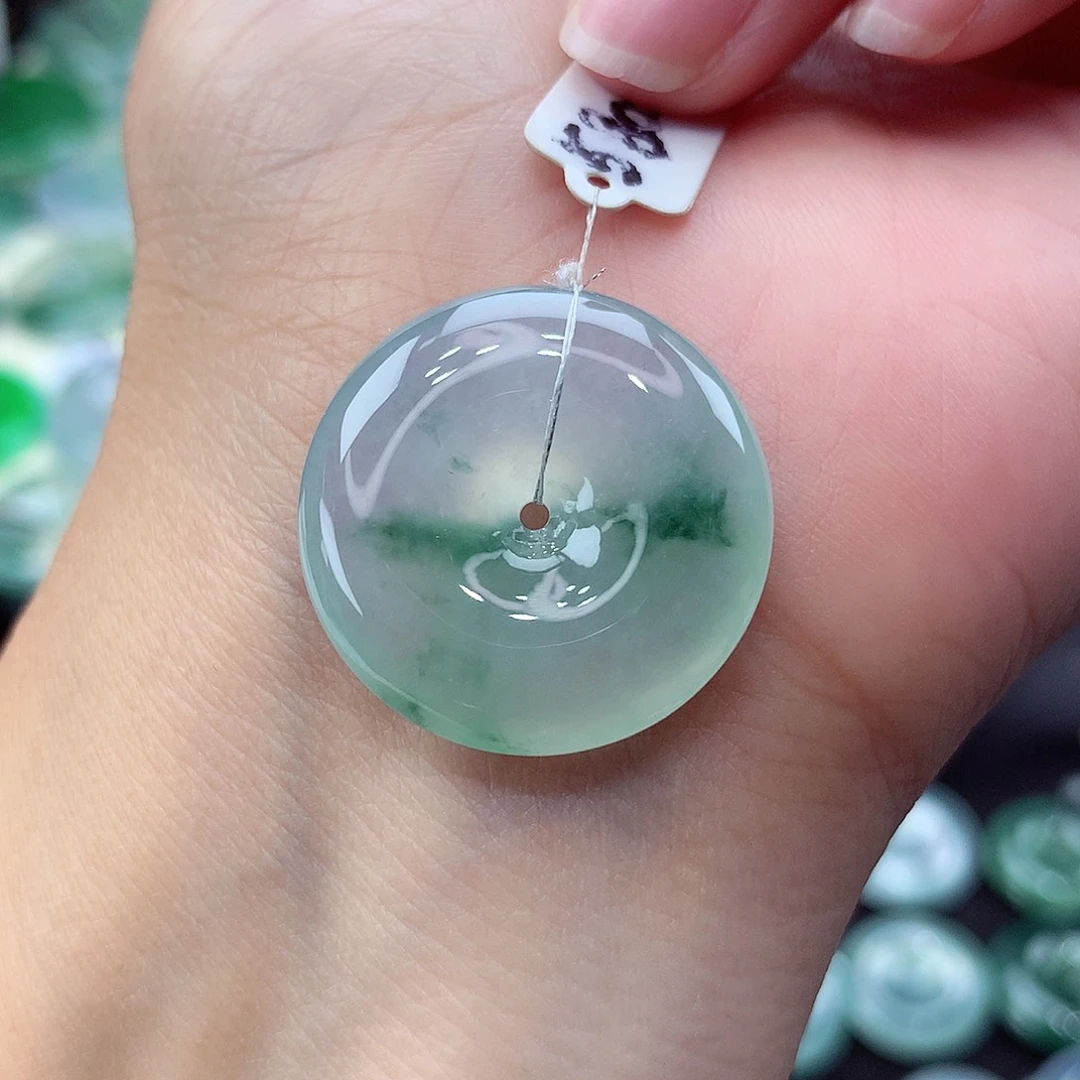 颈饰未镶嵌翡翠编号49尺寸24.4-6