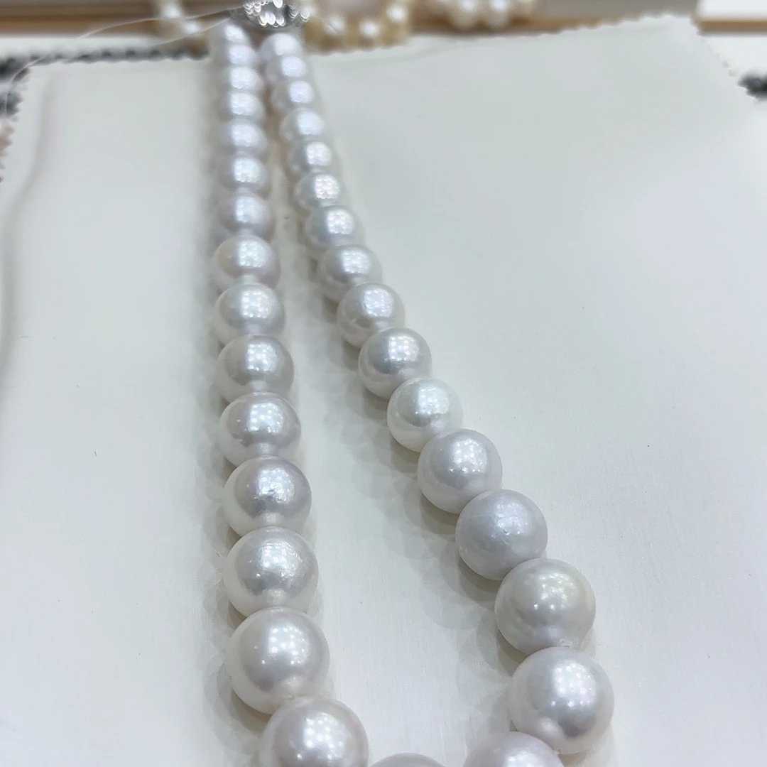未镶嵌淡水珍珠项链11-14有核