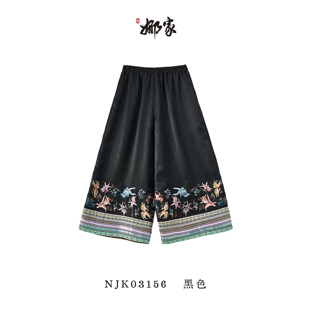 娜家小金鱼阔腿裤NJK(03156)
