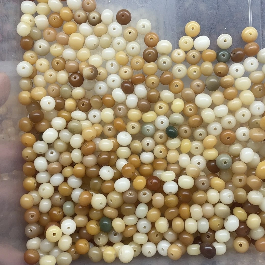 白玉菩提吊坠瑕疵混珠100颗➕灯牌宠300颗