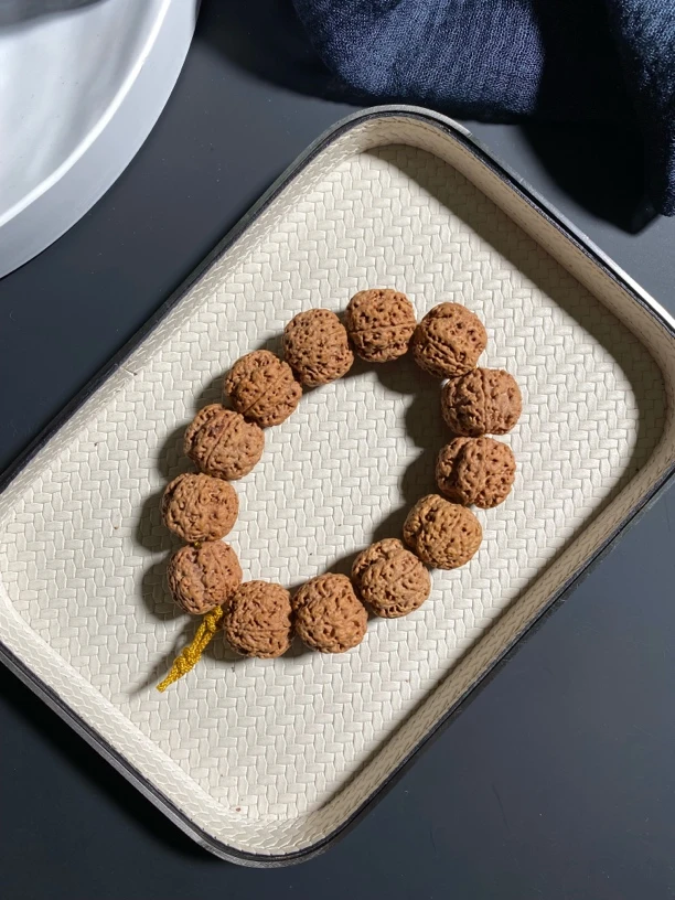 头货严选马卡鲁高海拔姜黄皮四瓣爆肉双龙纹金刚菩提橘红色4号