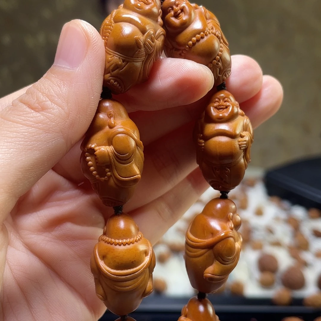 橄榄核手串/手链橄榄核 小金条