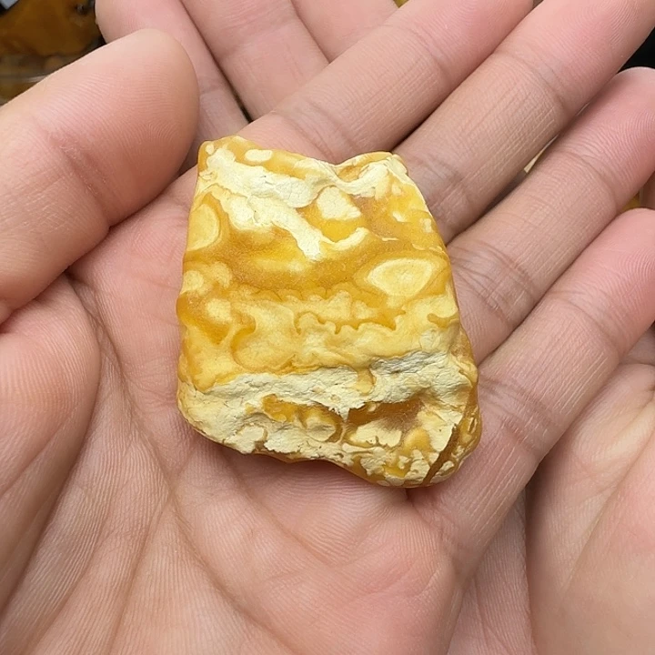 蜜蜡未镶嵌裸石天然蜜蜡白蜡原石吊坠