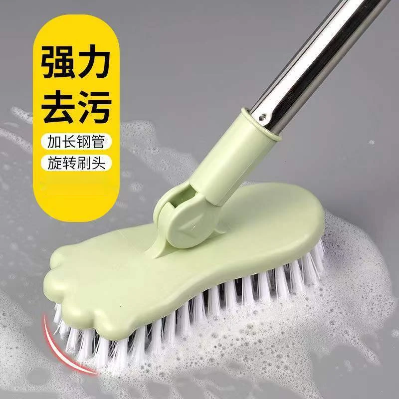 酷美达清洁刷子浴室硬毛地板卫生间厕所地刷浴缸刷瓷砖地板刷长柄