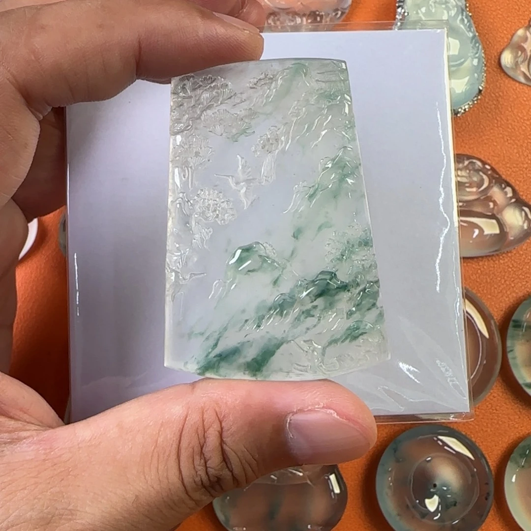 定制翡翠未镶嵌天然