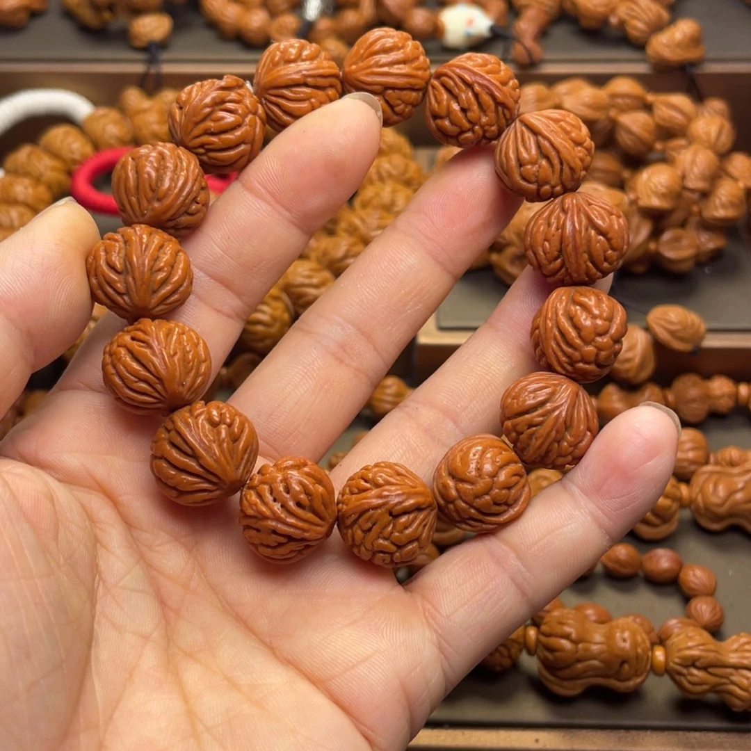 桃核手串龙纹桃核27