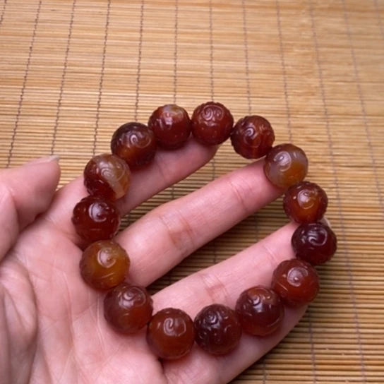 玛瑙/玉髓手链未镶嵌