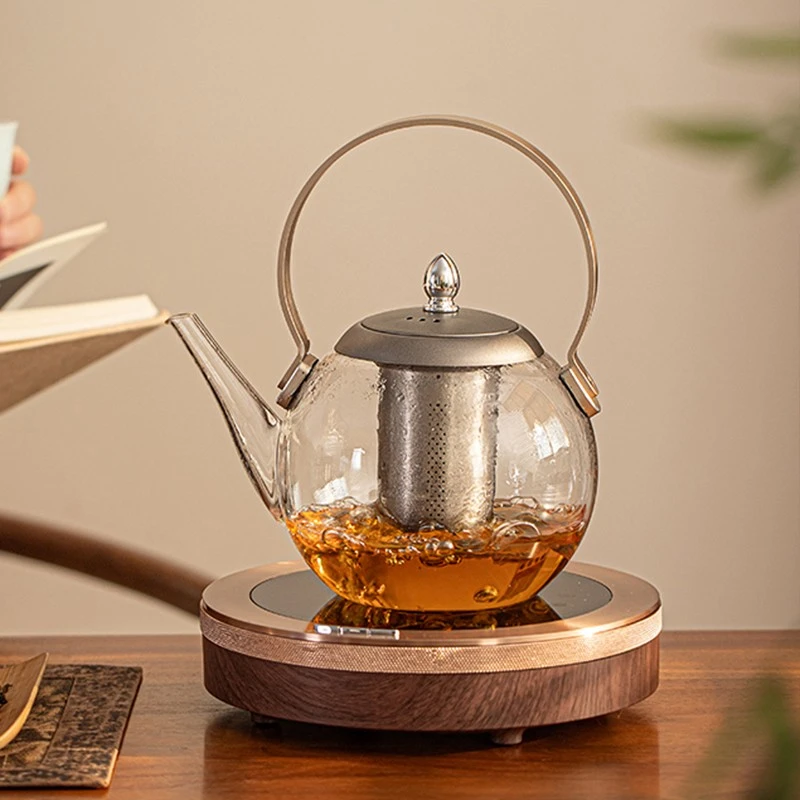 品德坊纯钛茶仓烧水套转