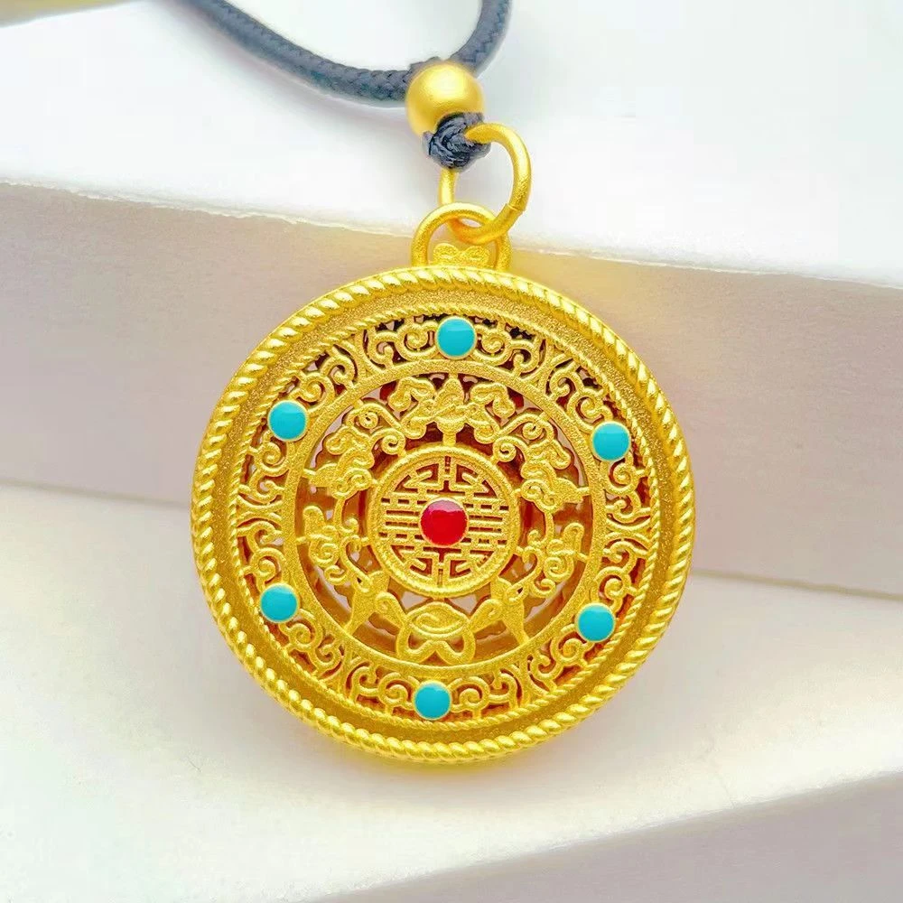 吊坠 五福圆满吊坠时尚情侣