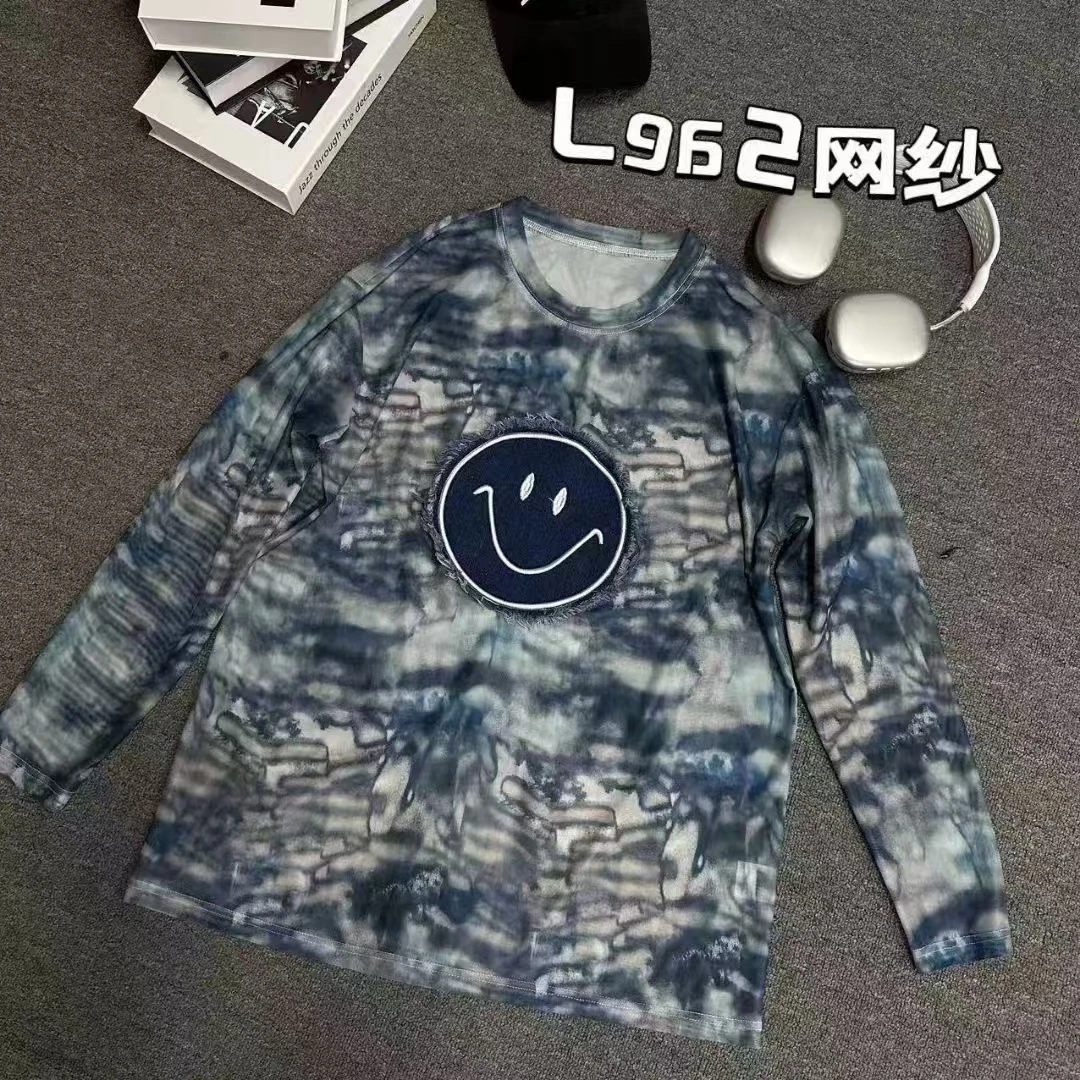 【娜娜推荐】L68566潮牌设计师百搭网纱上衣